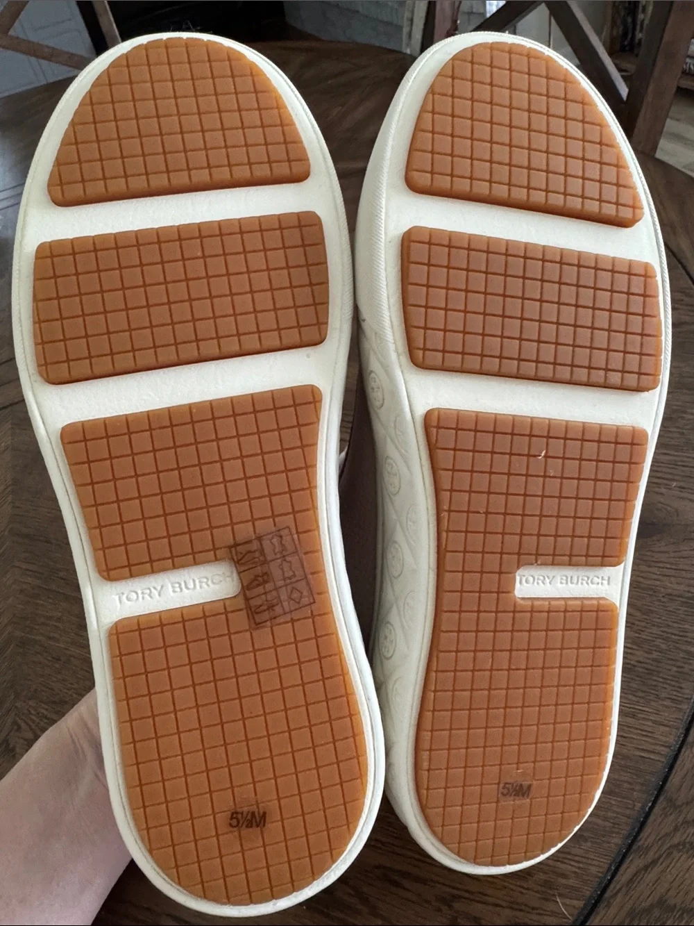 Tory Burch ladybug blush Pink Platform Leather Sneakers